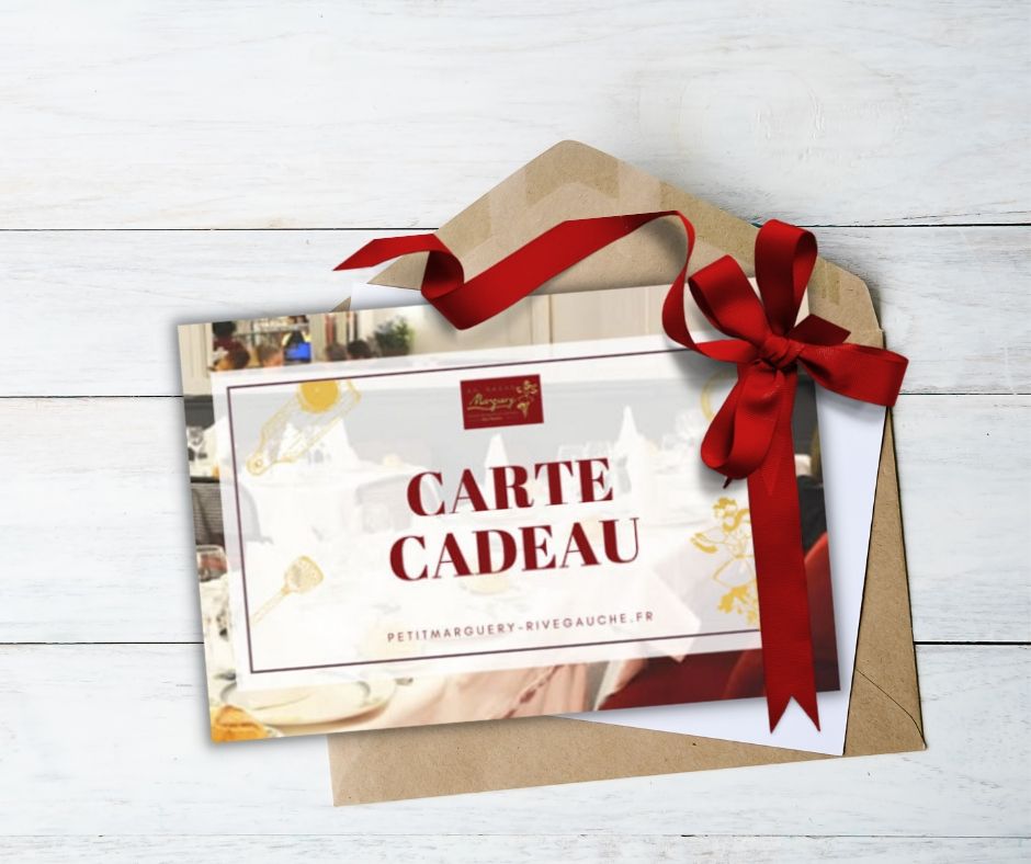 Carte Cadeau du Petit Marguery Rive Gauche